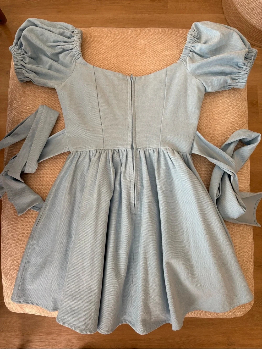 Fashion Brand Company BLUE Virgin Mini Dress - SIZE SMALL - Picture 6 of 6